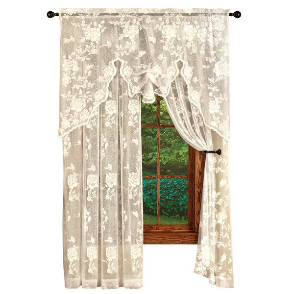 Ophelia & Co. Langlois Polyester Room Darkening Curtains / Drapes Pair